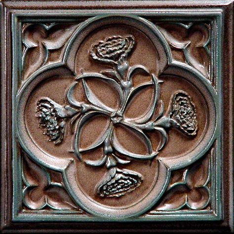 Gilly Flower, Tudor Tile, Tile Art, Family Room, Art Decor, Glass Art, Tile, Fine Art, Art