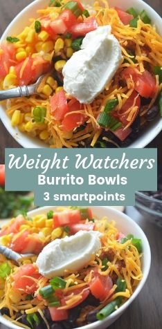 Smart Points Recipes, Weight Watchers Meal Plans, Weight Watchers Recipes Desserts, Weight Watcher Dinners, Burrito Bowls, Points Recipes, Weight Watchers Desserts, Weight Watchers Diet, Burrito Bowl