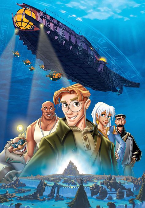 Wallpapers For Phone, Atlantis The Lost Empire, Treasure Planet, Movie Wallpapers, Atlantis, Phone Wallpaper, Lost, Wallpapers, Disney