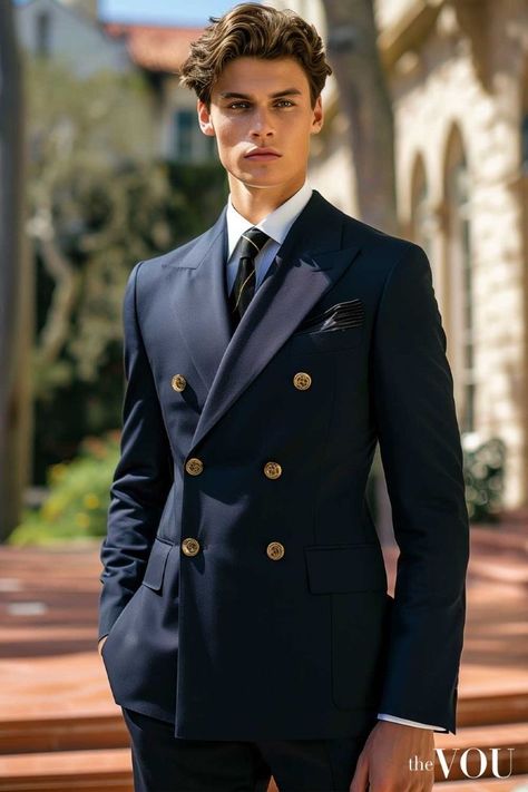 Aesthetic For Men, The Old Money Aesthetic, Wedding Suits Men Black, Mens 3 Piece Suits, Stylish Mens Suits, Ralph Lauren Suits, Black Suit Wedding, Formal Men Outfit, Classy Suits