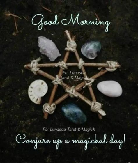 Witchy Morning, Good Morning Witches, Pagan Quotes, Witchcraft Quotes, Tea Magic, Witch Pictures, Good Morning Happy Monday, Easy Spells, Pagan Art