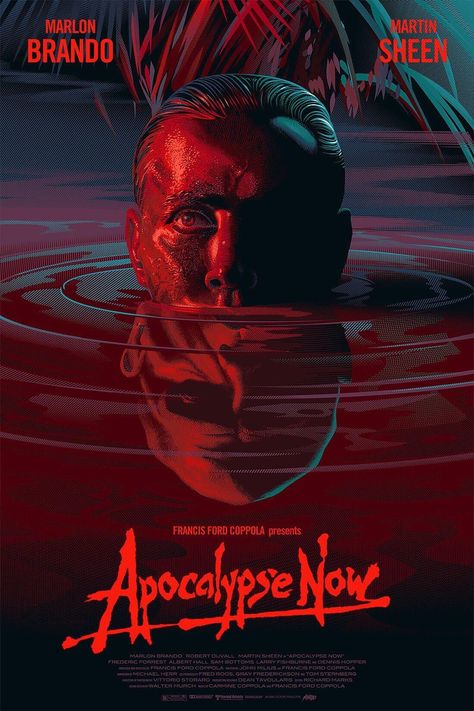 Apocalypse Now Movie, Mondo Posters, Posters Illustration, Film Posters Art, Martin Sheen, Robert Duvall, Best Movie Posters, Film Poster Design, Francis Ford Coppola