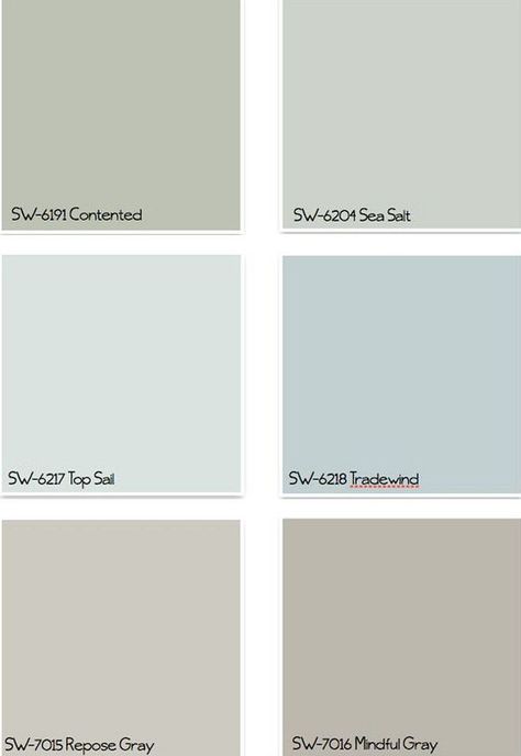 Big Houses Interior, Coastal Paint Colors, Coastal Paint, Interior Paint Colors Schemes, Living Colors, Farmhouse Paint Colors, Farmhouse Paint, Paint Color Schemes, Gray Paint