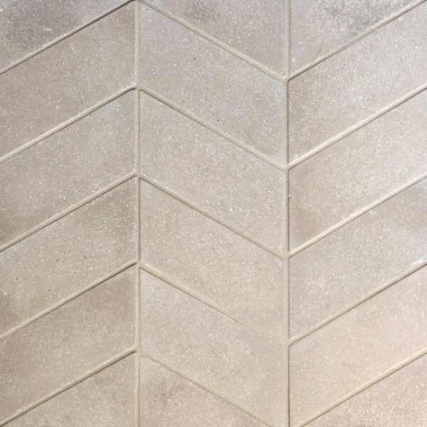 Small Format Terrazzo | Handmade Terracotta Tile Chevron Flooring, Terracotta Tile, Terracotta Tiles, Idea Board, Cement Tile, Decorative Tile, Lake House, Cement, Interior Exterior