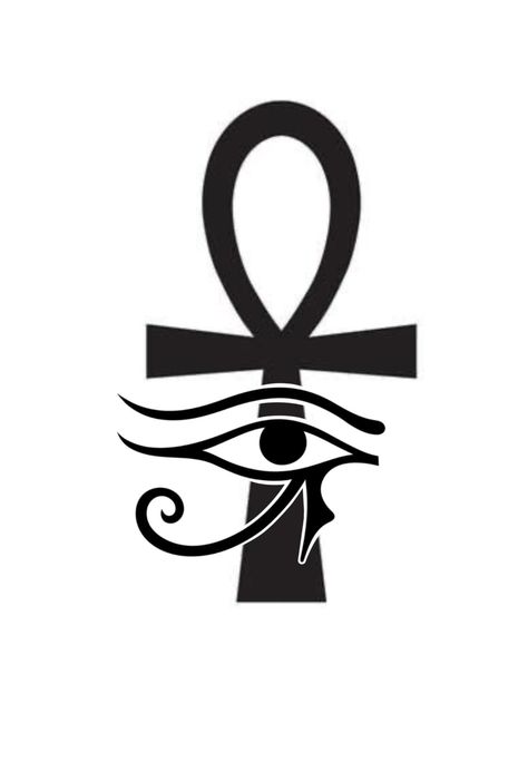 Eye Of Ra Tattoo, Egyptian Eye Tattoos, Ankh Tattoo, Horus Tattoo, Starověký Egypt, Egyptian Tattoo Sleeve, Ear Tattoo Ideas, Egypt Tattoo, Black Girls With Tattoos