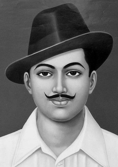 Bhagat Singh Tattoo Designs, Bhagat Singh Drawing Pencil, Freedom Fighter Drawing, Bhagat Singh Tattoo, Freedom Fighters Drawing, Bhagat Singh Drawing, Bhagat Singh Sketch, Bhagat Singh Birthday, Bhagat Singh Wallpapers