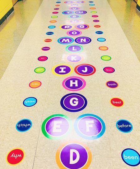 sensory break path – The Sensory Path Sensory Seeking Behavior, Sensory Pathways, Beautiful Alphabet, Sensory Path, Passive Programs, School Interior, Path Design, Make Learning Fun, Kids Sensory