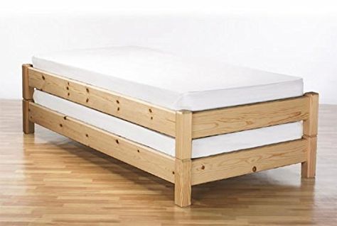 Ikea Utåker, Stacking Bed, Diy Twin Bed, Diy Storage Bed, Wooden Beds, Furniture Dolly, Furniture Ads, Ikea Bed, Diy Couch