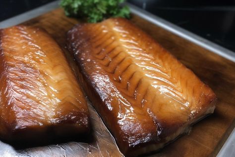 Smoker Fish Recipes, Smoked Black Cod, Smoked Fish Recipe Dishes, Smoked Cod Fillets, Norwegian Smoked Salmon Recipes, Smoked Cod, Bland Food, Lemon Butter Sauce, Cod Recipes