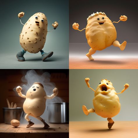 potato with legs dancing hopaka Short Animation, Dance Videos, Potato, Peanut, Dancing, Chef, Quick Saves