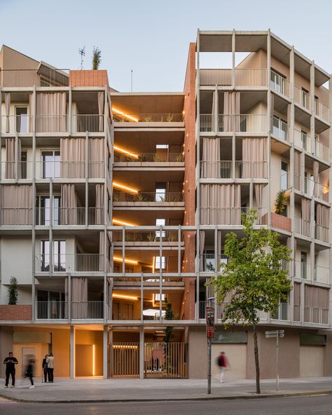 SausRibaLLonch . 32 units multi-family building . Sabadell Iñigo Bujedo afasia (5) – a f a s i a Sou Fujimoto, Apartment Architecture, The Unit, Apartment, Architecture, Building