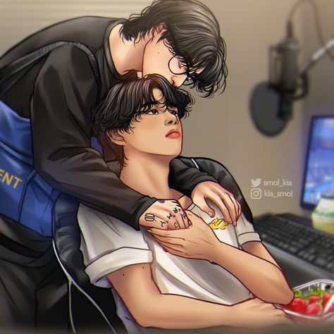 TAEKOOK - #Bts #Taekook #Vkook #Taehyung #Jungkook #V #Jk Taekook Twitter, Fantasy Couples, Jungkook V, Vkook Fanart, Play Together, Jungkook Fanart, Jeon Jungkook Photoshoot, Bts Jungkook And V, Manga Cute