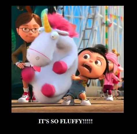 "IT'S SO FLUFFY I'M GONNA DIE!!!!!!" .......i love despicable me Michelle Lewin, Gym Memes, Gym Humor, Despicable Me, A Unicorn, Workout Humor, Great Movies, I Smile, Movies Showing