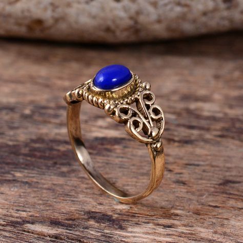 Wax carved ring