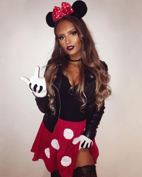 Minnie Mouse Adult Costume, Minnie Mouse Halloween Costume For Women, Mary Poppins Kostüm, Disfraz Minnie Mouse, Halloween Constumes, Bad Halloween Costumes, Minnie Mouse Halloween Costume, Tv Show Halloween Costumes, Worst Costume