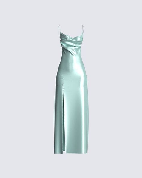 Midi Dress 2023, Aqua Maxi Dress, Mode Zara, Prom Dress Inspiration, Cute Prom Dresses, Pretty Prom Dresses, Aqua Dress, Grad Dresses, Glam Dresses