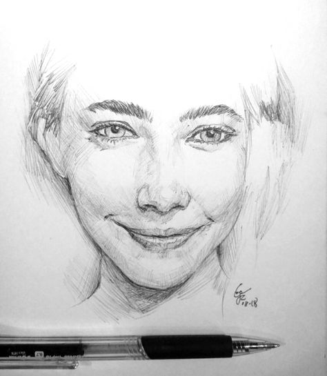 Smile  #2018227 #art #design #drawing #sketch #practice #dailysketch #dailydrawing #bw #blackandwhite #withreference #pen #smile #emotion #portrait #beauty  www.facebook.com/wyvinz www.instagram.com/wyvinz www.twitter.com/wyvinz Emotion Portrait, Sketch Practice, Daily Sketch, Face Sketch, Pretty Smile, Happy Drawing, Daily Drawing, Ap Art, Side Profile