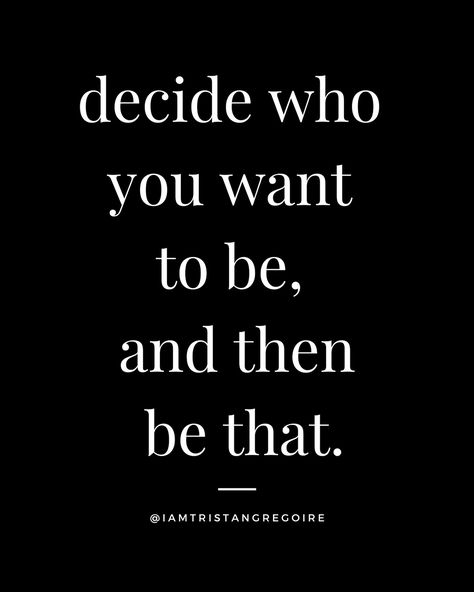 be who you want to be..!💭 if you got value from this, comment “yes” below, and make sure to share with someone that might benefit as well 🙏 follow @iamtristangregoire for more life & philosophy quotes 🙌🏼 I’m rooting for you. Life Philosophy Quotes, More Life, Life Philosophy, Philosophy Quotes, Make Sure, Me Quotes, Philosophy, To Share, Quotes