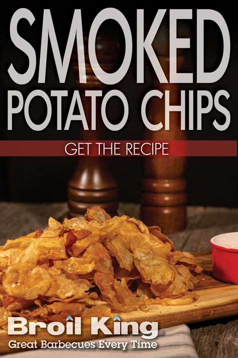 Wood Chip Smoker Recipes, Smoked Potato Chips, Wood Pellet Smoker Recipes, Smoker Appetizers Snacks, Smoker Appetizer, Smoker Sides, Smoker Grill Recipes, Bbq Smoker Recipes, Traeger Cooking