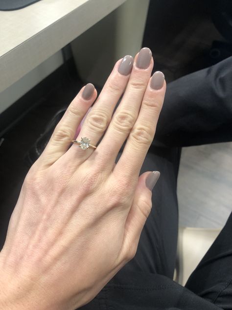 Light Taupe Nails, Round Taupe Nails, Taupe Dip Nails, Opi Taupe Colors, Neutral Fall Nails Taupe, Opi Dip Put It In Neutral, Nuteral Nails Color Dip, Opi Dip Powder Colors Neutral 2022, Opi Taupe-less Beach