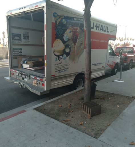 Uhaul Truck, U Haul Truck, Truck Boxes, Paper Hearts, Trucks, Building, Lace, Quick Saves, Art