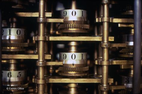 Difference Engine, Charles Babbage, Eames Office, Reference Board, Computer History, Old Technology, Charles & Ray Eames, Science Museum, Ray Eames