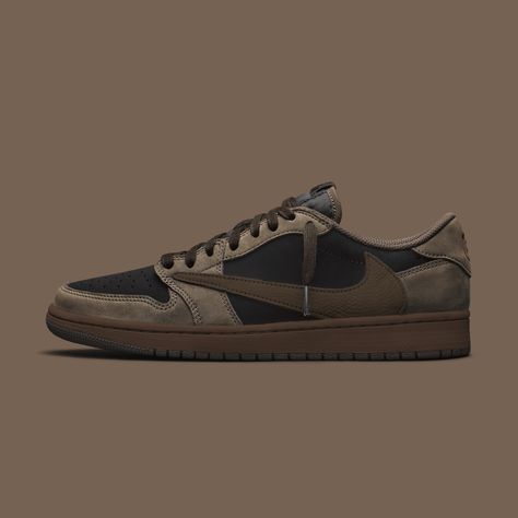 Air Jordan 1 Travis Scott, Nike Jordan Retro, Shoes Model, Guys Clothing Styles, Brown Velvet, Clothing Styles, Travis Scott, Adidas Nike, Air Jordan 1