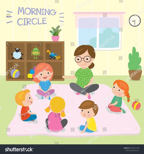 Morning Circle, Body Parts For Kids, Woman Teacher, Daily Lesson Plan, Ppt Background, Hindi Worksheets, School Learning, Time Cartoon, Morning Cartoon