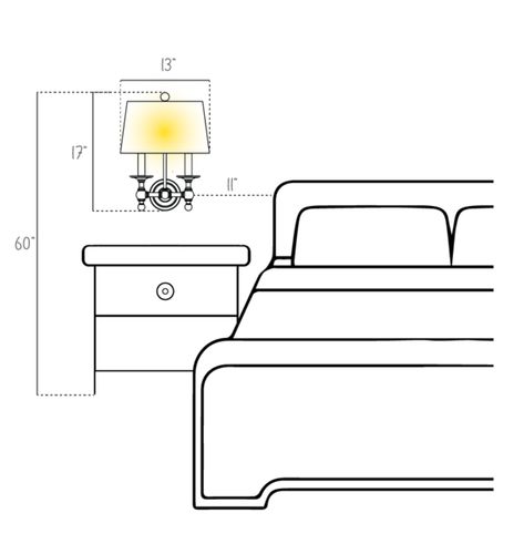 Lighting Tip #44 - Bedside Wall Sconces – Icon Ltg Bed Sconces Placement, Bedside Table Styling With Sconces, Wall Mounted Lights Bedroom Bedside Lamp, Wall Sconces Above Bed Headboards, Mounted Lamps Bedside, Sconces Bedroom Above Bed, Modern Sconces Bedroom, Bedside Wall Lamps Ideas, Where To Place Sconces In Bedroom