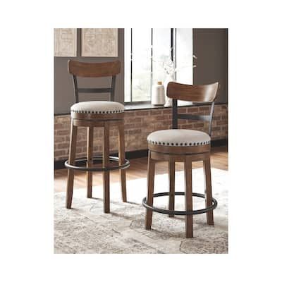 Buy Counter & Bar Stools Online at Overstock | Our Best Dining Room & Bar Furniture Deals Rustic Bar Stools, Counter Stools With Backs, Dining Room Server, Brown Bar Stools, Bar In Casa, Kursi Bar, Rustic Bar, Bar Designs, Counter Height Dining Table