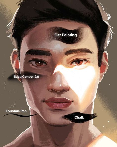 Face Procreate, Drawing Pro, Best Procreate Brushes, Illustrator Brushes, Brushes Procreate, Procreate Brushes Free, Drawing Face, Digital Portrait Art, Aspiring Artist