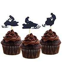 Check this out on Amazon Banquet Decorations, Wedding Party Decorations, Gourmet Food, Snowmobile, Baby Shower Parties, Cupcake Toppers, Kids Birthday Party, Party Wedding, Gourmet Recipes