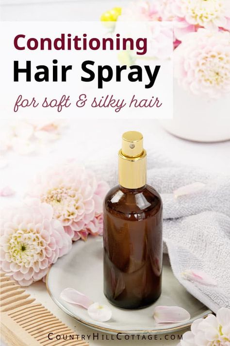 Diy Leave In Conditioner Spray, Cute Nails Black, Leave In Conditioner Spray, Diy Hair Spray, Nail Tricks, Diy Conditioner, Soft Silky Hair, Nail Growth Tips, Grow Nails Faster