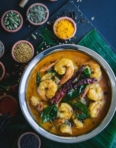 Opportunity ‘Great Australian Curry’ Campaign + a Recipe for Kerala style Prawn Curry- thespiceadventuress.com Gluten Free Chilli, Color My World, Prawn Curry, Asam Jawa, Prawn Shrimp, Green Curry, Chowder Recipes, Without Borders, Garam Masala