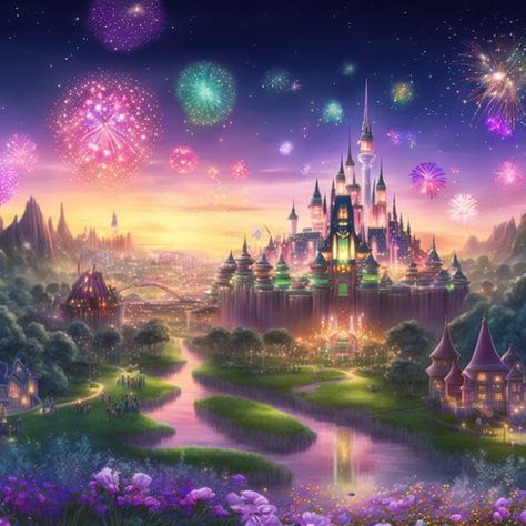 Disney Dreamlight Valley (AI generated artwork by me) Valley Wallpaper, Craft For Adults, Diy Gem, Diy Crafts For Adults, Acrylic Set, Gems Art, Art Embroidery, Fantasy Castle, Sleigh Ride