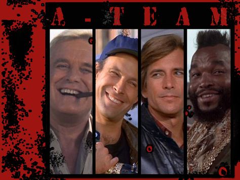 "I love it when a plan comes together." Mr T was around the corner from me in Vegas at an Home & Auto Convention. CL The Howling 1981, Face A Team, Dwight Schultz, A Team Van, Dirk Benedict, George Peppard, Childhood Tv Shows, Mr T, Band Of Brothers