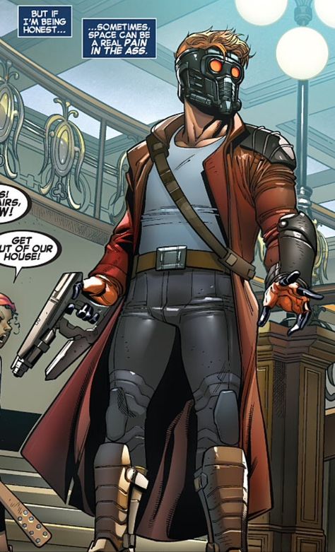 Star-Lord Star Lord Comic Art, Cringe Boyfriend, Gotg Comic, Starlord Comic, Quill Marvel, Star Lord Comic, Star Lord Cosplay, Marvel Rpg, Marvel Comics Vintage