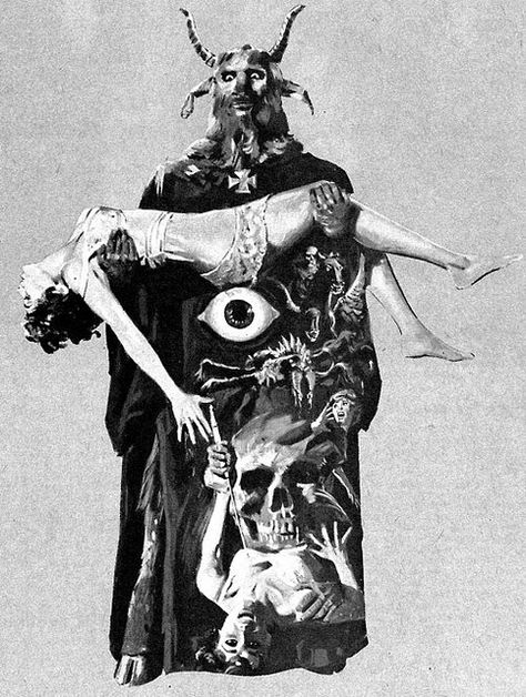 .. Arte Occulta, Black Magick, Famous Monsters, San Michele, Occult Art, Arte Obscura, Foto Art, Coven, Black Magic