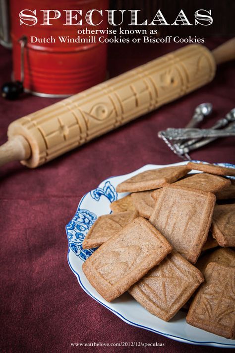 Speculoos Recipe by Irvin Lin of Eat the Love | www.eatthelove.com Speculoos Recipe, Windmill Cookies, Dutch Windmill, Biscoff Cookies, Dutch Recipes, Favorite Cookies, Pavlova, Holiday Cookies, Cookie Bars