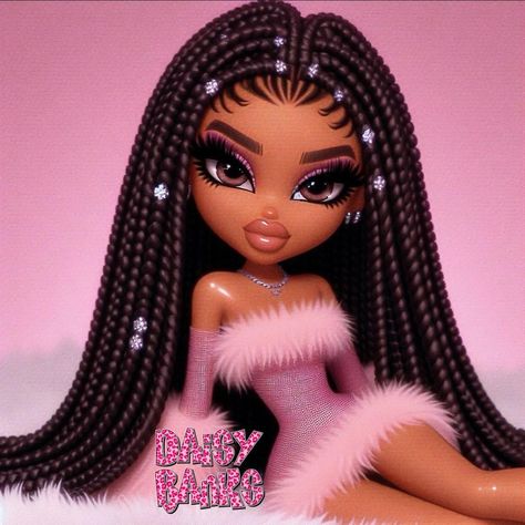 pretty in pink part 2 💗✨ #fyp #bratz #ai #expliore Bratz Hair, Pink Bratz, Bratz Wallpaper, Black Bratz, Bratz Aesthetic, Black Bratz Doll, Bratz Doll, Black Girls Hairstyles, Nicki Minaj