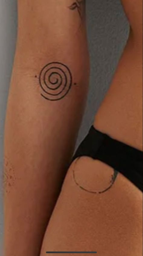 Metaphysical Tattoo Ideas, Two Inch Tattoo Ideas, Song Name Tattoo, Diaphragm Tattoo, Spiral Tattoo Designs, Spiral Tattoo Ideas, Female Symbol Tattoo, Femininity Tattoo, Spiral Tattoo