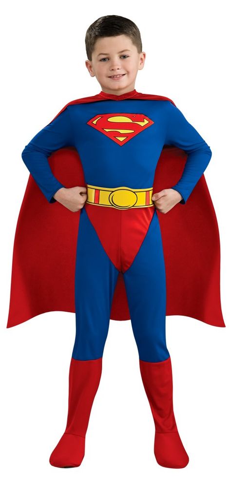 Boys Superman Costume, Superman Kids Costume, Last Minute Halloween Kostüm, Superman Boy, Superman Costume, Superman Dc Comics, Superman Kids, Superman Costumes, Baby Kostüm