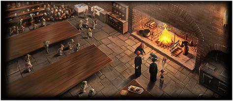 Hogwarts Kitchens | Pottermore Wiki | FANDOM powered by Wikia Hogwarts Motivation, Hogwarts Kitchen, Minecraft Hogwarts, Marauders Shifting, Hogwarts Visuals, Hogwarts Shifting, Ron Y Hermione, Shifting Visuals, Visualization Board