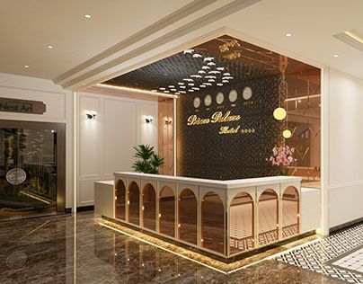 Hotel Reception Desk Design, Buffet Counter Design, Boutique Reception Desk, Boutique Reception, Arabian Interior, Hotel Reception Design, Luxury Reception Desks, Console Designs, Reception Counter Design