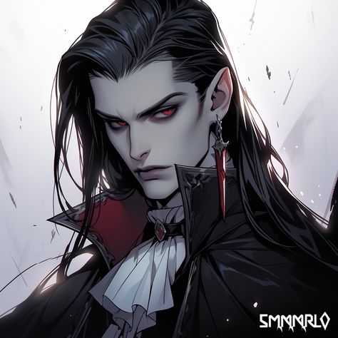 My Images Attractive Characters, Summer Court, Black Vampire, Background Characters, Evil Tattoos, Vampire Art, Male Characters, Fantasy Male, Emo Outfits