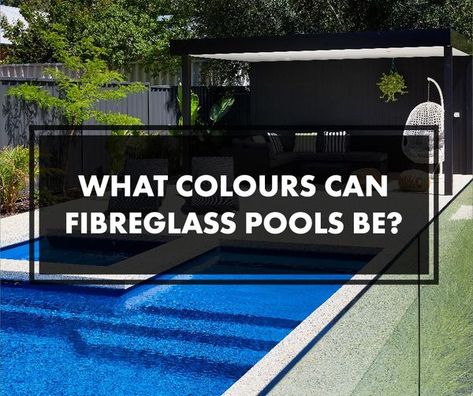 One of the many decisions when choosing your pool is what colour it’s going to be. Choosing the colour can affect a number of important things about your pool, so here's a few things to consider before you make your decision: Pool Colours, Barrier Reef Pools, Light Granite, Fiberglass Pool, Fiberglass Swimming Pools, Pool Finishes, Pool Colors, Dark Granite, Fiberglass Pools