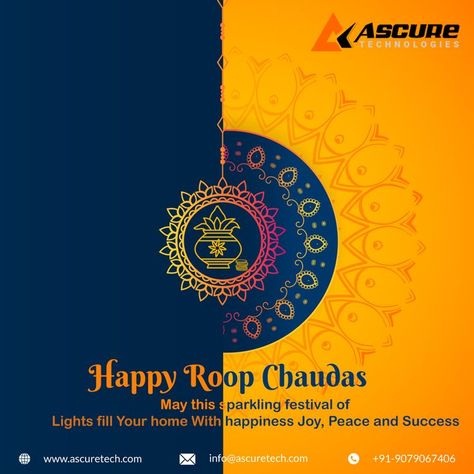 Happy Roop Chaudas 🙏🥳🎉🎉 #diwalifest #roopchaudas #ascuretech #ascuretechnologies #chotidiwali #diwalifest #festivevibes #FestiveSeason #ascuretechnologies #wishes #diwaliwishes #diwalivibes #divali2021 Happy Roop Chaudas, Roop Chaudas, Choti Diwali, Guru Purnima, Diwali Wishes, Festival Lights, Diwali, Festival Season, Festival