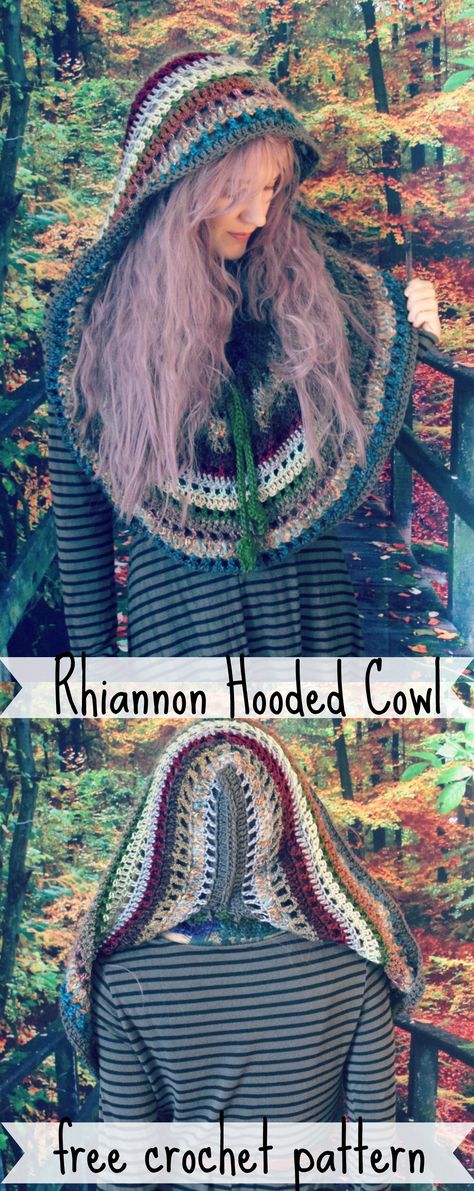 Scoodie Pattern Free, Free Wearable Crochet Patterns, Norse Crochet Patterns, Morale Fiber, Fantasy Crochet, Crochet Hooded Cowl, Hooded Scarf Pattern, Cowl Crochet Pattern, Boho Crochet Patterns