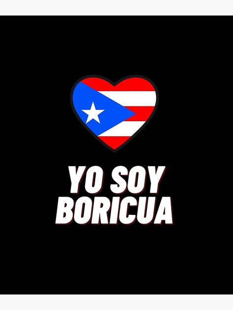 Puerto Rico Poster, Soy Boricua, Puerto Rico Flag, Puerto Rican, The Flag, Puerto Rico, Flag, Christmas, Design