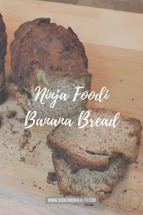 Baked Banana, Ninja Foodi, Cinnamon Banana, Cinnamon Vanilla, Banana Recipes, Banana Bread Recipes, Bread Recipes, Banana Bread, Cinnamon